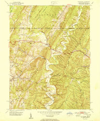 Flintstone 1951 topographic map thumbnail