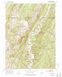Flintstone 1950 topographic map thumbnail