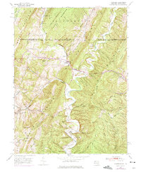 Flintstone 1950 topographic map thumbnail