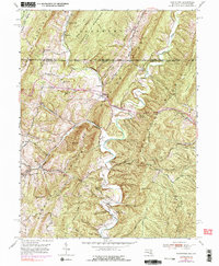 Flintstone 1950 topographic map thumbnail