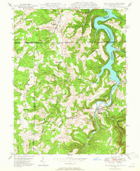 Friendsville 1947 topographic map thumbnail