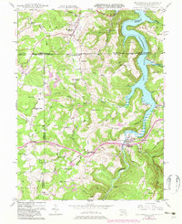 Friendsville 1947 topographic map thumbnail