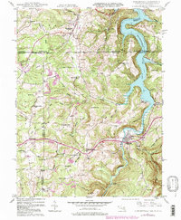 Friendsville 1947 topographic map thumbnail