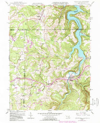 Friendsville 1947 topographic map thumbnail