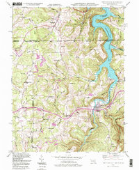 Friendsville 1993 topographic map thumbnail
