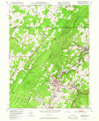 Frostburg 1949 topographic map thumbnail