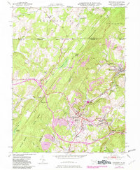 Frostburg 1949 topographic map thumbnail