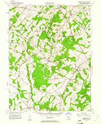 Germantown 1953 topographic map thumbnail