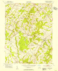 Germantown 1953 topographic map thumbnail