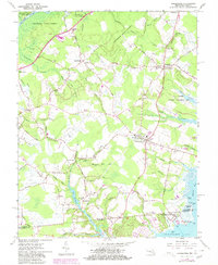 Girdletree 1966 topographic map thumbnail