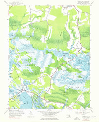 Golden Hill 1942 topographic map preview