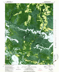 Golden Hill 1981 topographic map thumbnail