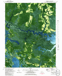 Golden Hill 1981 topographic map preview