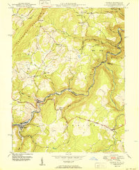 Gorman 1950 topographic map thumbnail