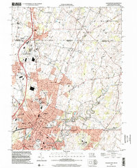 Hagerstown 1999 topographic map thumbnail