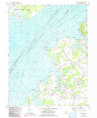Hanesville 1948 topographic map preview