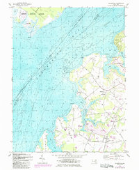 Hanesville 1948 topographic map thumbnail