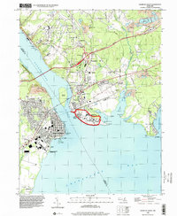 Havre De Grace 1998 topographic map thumbnail