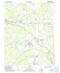 Hebron 1992 topographic map thumbnail