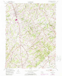 Hampstead 1953 topographic map thumbnail