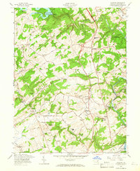 Hereford 1958 topographic map thumbnail