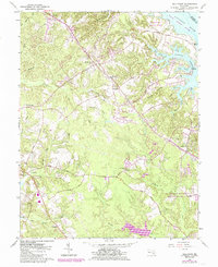 Hollywood 1963 topographic map thumbnail