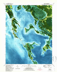 Honga 1984 topographic map thumbnail