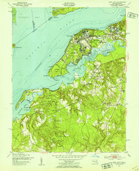Indian Head 1951 topographic map thumbnail