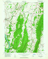 Keedysville 1953 topographic map thumbnail