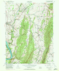 Keedysville 1953 topographic map thumbnail