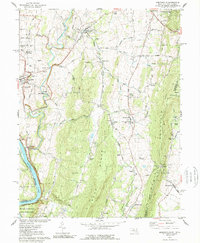 Keedysville 1978 topographic map thumbnail
