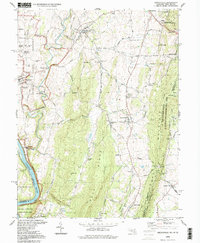 Keedysville 1994 topographic map thumbnail