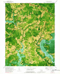 Kingston 1972 topographic map thumbnail