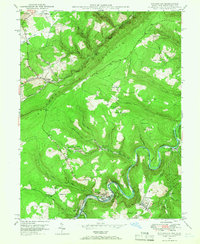 Kitzmiller 1948 topographic map thumbnail