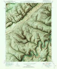 Kitzmiller 1948 topographic map thumbnail