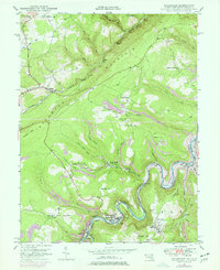 Kitzmiller 1948 topographic map thumbnail