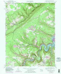 Kitzmiller 1948 topographic map thumbnail
