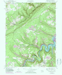 Kitzmiller 1948 topographic map thumbnail