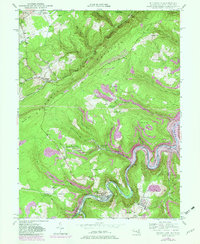 Kitzmiller 1948 topographic map thumbnail