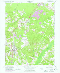 La Plata 1956 topographic map thumbnail