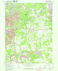 Lanham 1965 topographic map thumbnail
