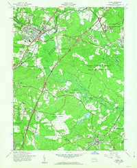 Laurel 1957 topographic map preview