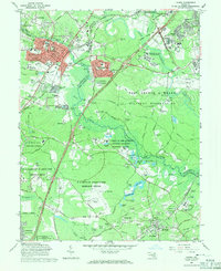 Laurel 1965 topographic map thumbnail