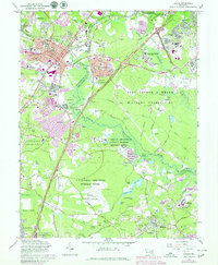 Laurel 1965 topographic map preview