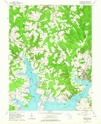 Leonardtown 1963 topographic map thumbnail