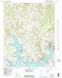 Leonardtown 1963 topographic map thumbnail