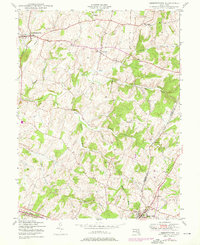 Libertytown 1944 topographic map thumbnail