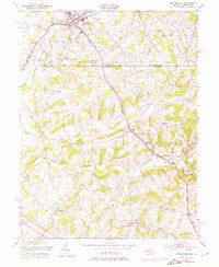Littlestown 1953 topographic map thumbnail