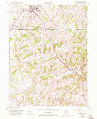 Littlestown 1953 topographic map thumbnail