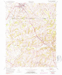 Littlestown 1953 topographic map thumbnail